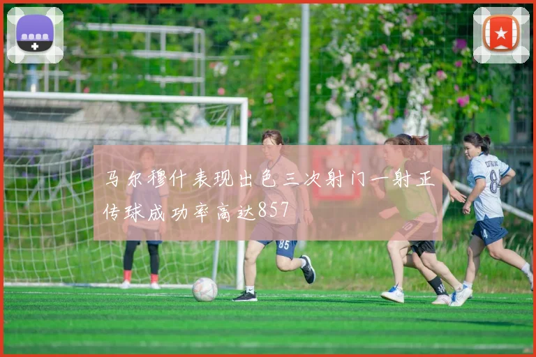 马尔穆什表现出色三次射门一射正传球成功率高达857